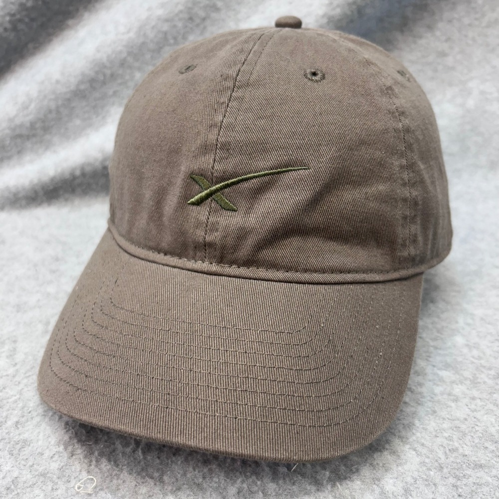 SpaceX Logo Unisex Brown SpaceX Baseball Cap Adjustable Earth Tone OSFM